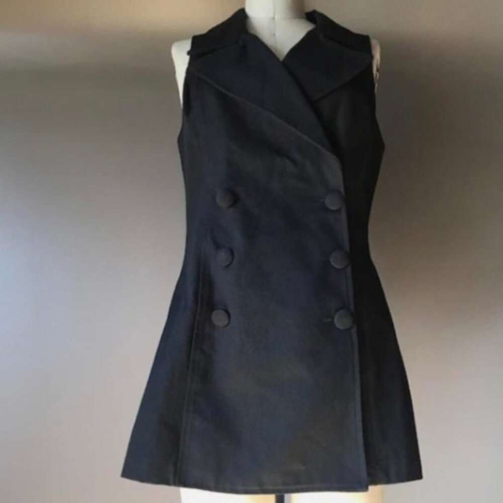 House of Renata Fredricks of Hollywood Black Denim Mini